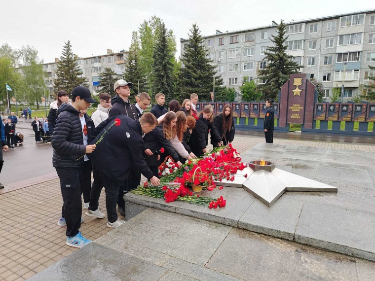 День 7 мая в школе.